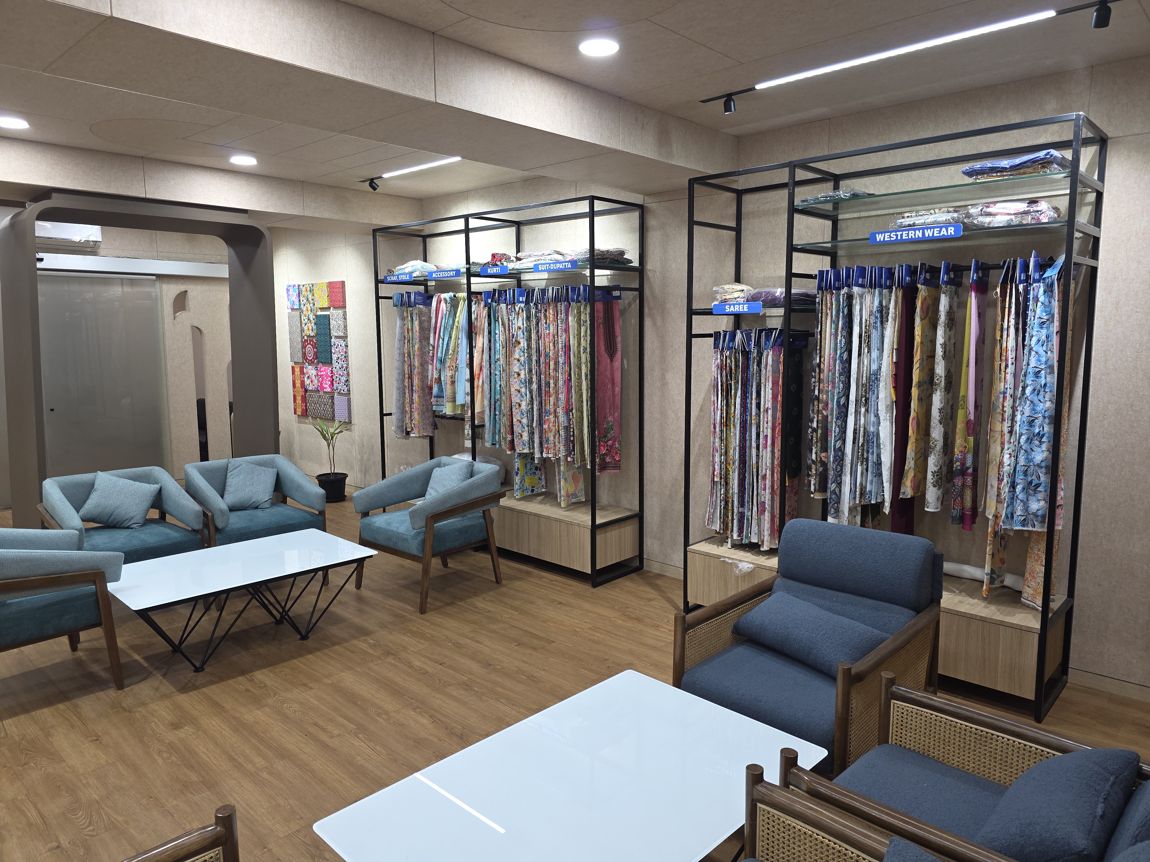 Colorful Fabric Stacks